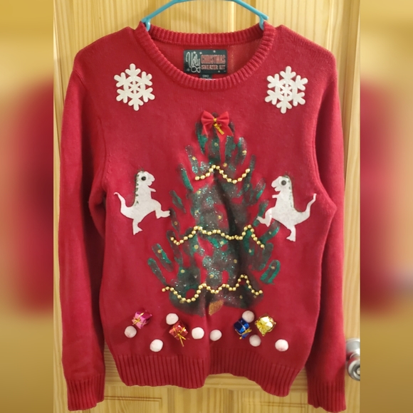 One of a Kind Handmade Ugly Christmas Sweater - Picture 1 of 4